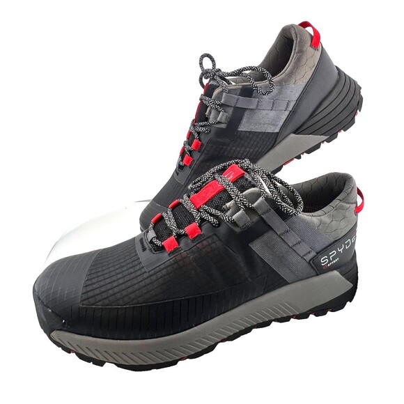 NIB Spyder Blackburn Men’s 11.5 M Waterproof Hiking Shoes Black Red Outdoorsman main image 13